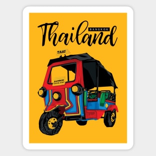 Bangkok Taxi Tuk Tuk Magnet